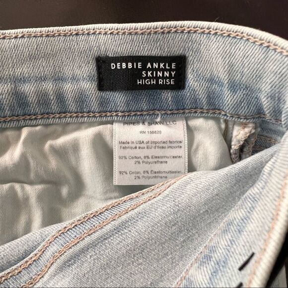 Veronica Beard Debbie Ankle Skinny Jeans NWOT 31 - Picture 10 of 13